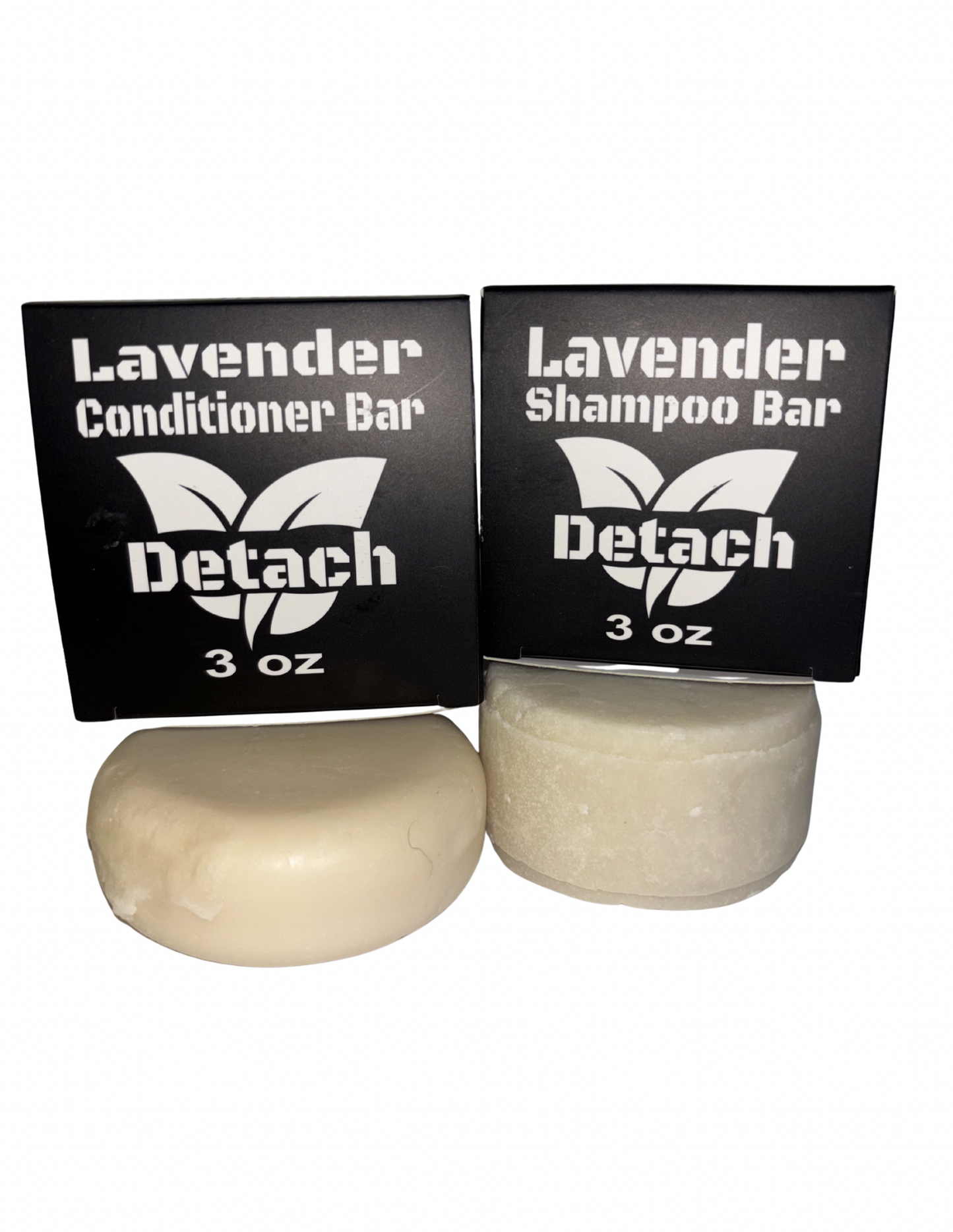 Detach Lavender Shampoo & Conditioner Bar Set