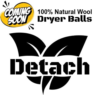 Detach 100% Natural Wool Dryer Balls 3 Pack