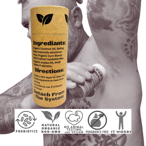 Detach Organic Probiotic Deodorant