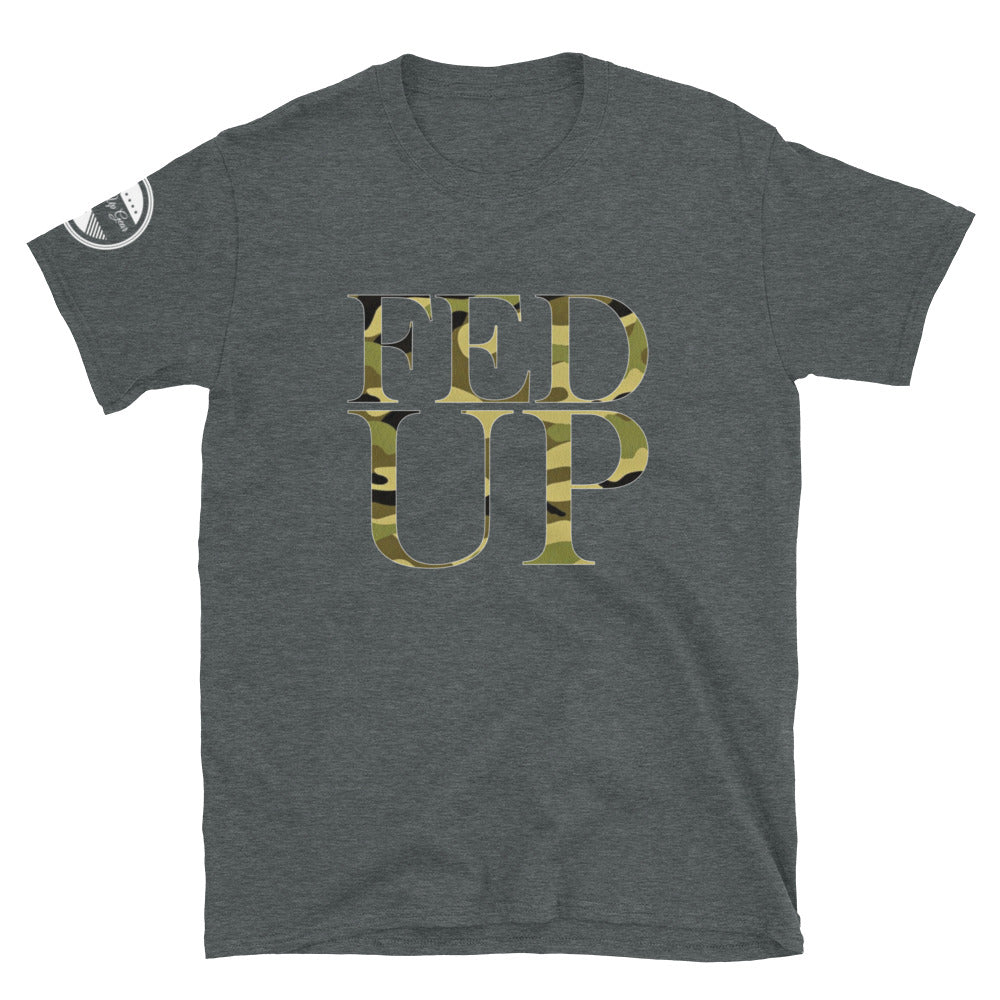 STACKED CAMMO Short-Sleeve Unisex T-Shirt