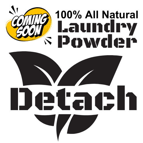 Detack Powder Detach Laundry Powder – Fed Up Gear