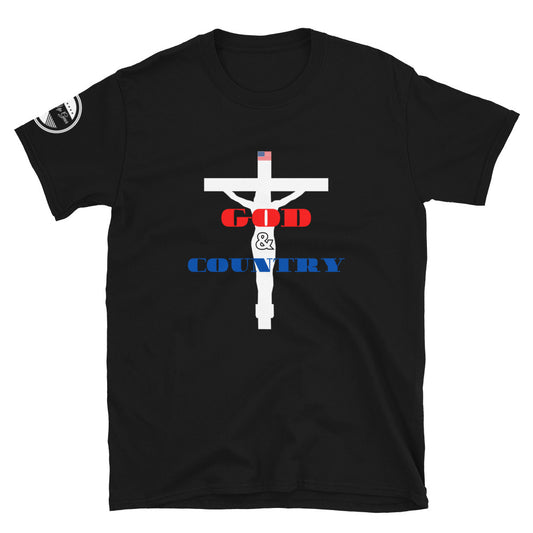 GOD & COUNTRY Short-Sleeve Unisex T-Shirt