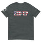 Straight RWB Short-Sleeve Unisex T-Shirt